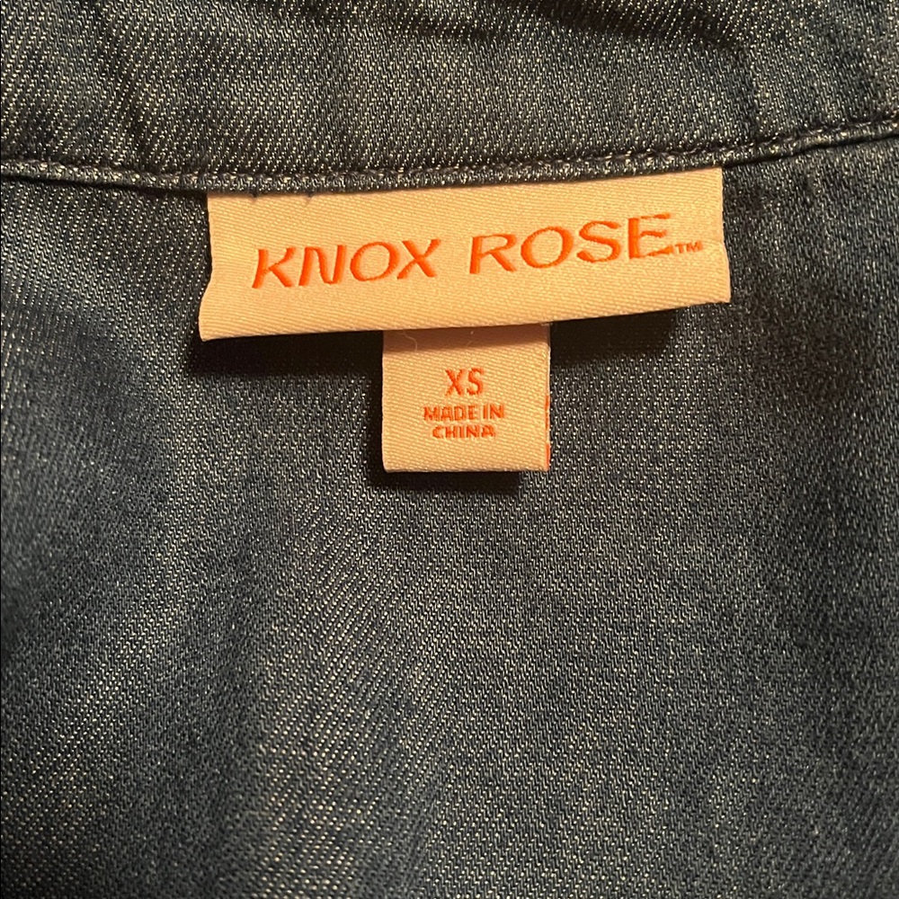 Oversized silky soft denim duster - Picture 8 of 9